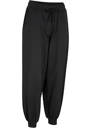 Joggingbroek met wijde pijpen, cropped, bonprix