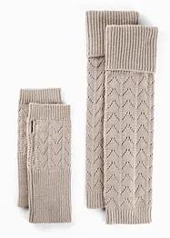 Armwarmers en beenwarmers (4-dlg. set), bonprix