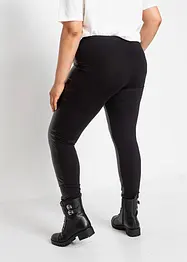 Imitatieleren legging met viscose, bonprix