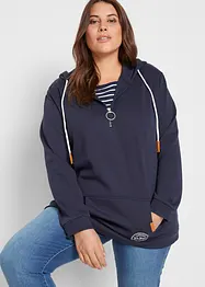 Hoodie in layerlook, bonprix