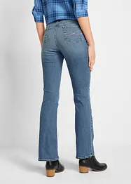 Mid waist jeans met biologisch katoen, bootcut, bonprix