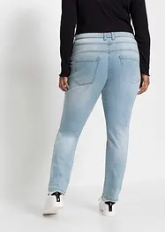 Boyfriend jeans destroyed met gerecycled polyester, bonprix