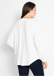 Tuniek met V-hals, lange mouw, bonprix
