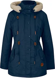 Gewatteerde parka met imitatiebont, bonprix