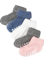 Baby sokken (5 paar) met biologisch katoen, bpc bonprix collection