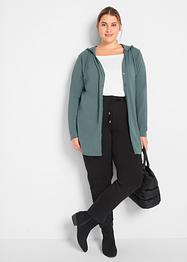 Lang shirtvest met capuchon, bpc bonprix collection