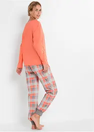 Pyjama met oversized shirt (2-dlg. set), bonprix