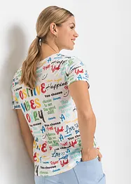 T-shirt in een zachte viscosemix, bonprix