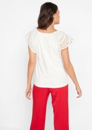 Shirt met broderie anglaise, bpc selection
