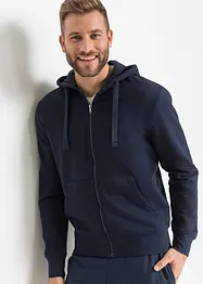 Sweatvest met capuchon (set van 2), bonprix