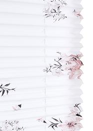 Plisségordijn met bloemenprint, bpc living bonprix collection
