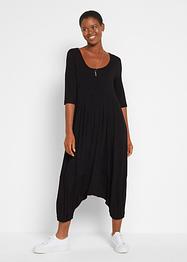 Jumpsuit met harembroek, halflange mouw, bpc bonprix collection