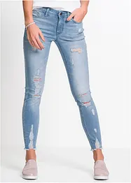 Super skinny 7/8 jeans destroyed, bonprix
