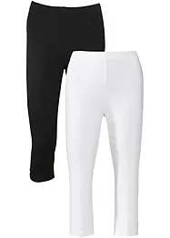 Stretch capri legging (set van 2), bonprix