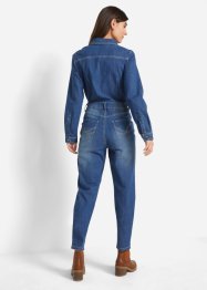 Jeans jumpsuit met stretch, John Baner JEANSWEAR