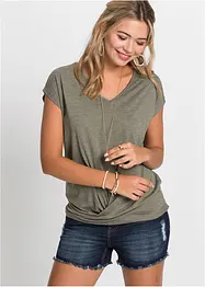 Shirt met knoopdetail, bonprix