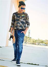 Jongens jogging jeans, regular fit, John Baner JEANSWEAR
