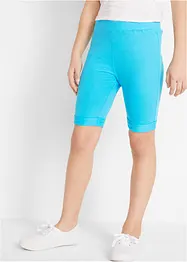 Korte meisjes legging (set van 2) met biologisch katoen, bonprix