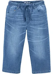 Jongens lang instap jeans bermuda, slim fit, bonprix