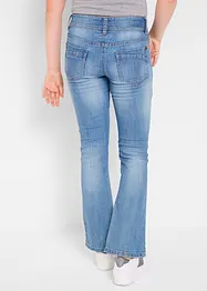 Meisjes stretch jeans, bootcut, bonprix