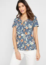 Shirt met print, korte mouw, bonprix