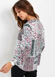 Gedessineerde blouse, bonprix