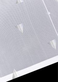 Transparant vouwgordijn met glanzende print, bpc living bonprix collection
