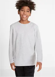 Kinderen longsleeve van biologisch katoen (set van 3), bonprix