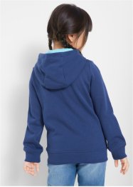 Meisjes hoodie met pailletten en biologisch katoen, bpc bonprix collection