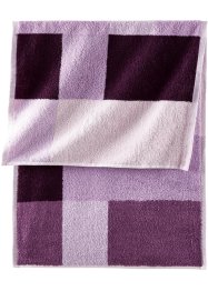 Handdoek met kwadratisch patroon, bpc living bonprix collection