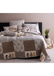 Sprei met patchworkprint, bonprix