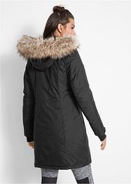 Warme outdoor jas met imitatiebont, bpc bonprix collection