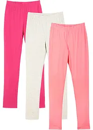 Meisjes legging (set van 3), bonprix