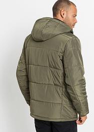 Gewatteerde jas met capuchon, bpc bonprix collection