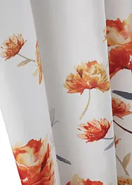 Microvezel gordijn met bloemenprint (1 stuk), bonprix