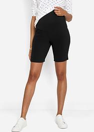 Geribde zwangerschaps biker short (set van 2), bpc bonprix collection