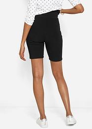 Geribde zwangerschaps biker short (set van 2), bpc bonprix collection