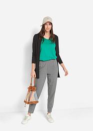 Lichte instapbroek met high-waist comfortband (set van 2), bpc bonprix collection