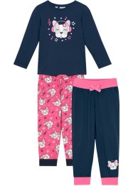 Pyjama (3-dlg. set), bpc bonprix collection