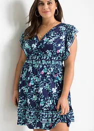 Gedessineerde jersey jurk, bonprix