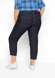 Slim fit mid waist jeans, cropped, bonprix