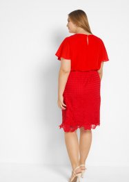 Chiffon jurk met kant, bpc selection premium