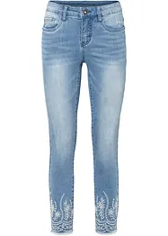 Skinny jeans met mid waist, bonprix