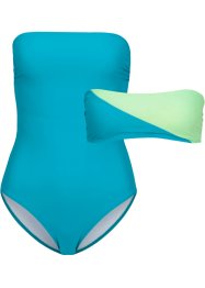 2-in-1 bandeau bikini (2-dlg. set) duurzaam, RAINBOW