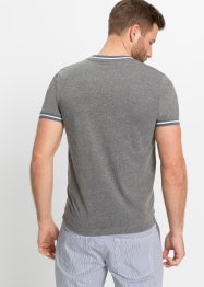 T-shirt met V-hals, slim fit, bpc bonprix collection