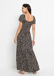 Maxi jurk van viscose, korte maat, bonprix