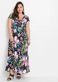 Maxi jurk in wikkellook, bonprix