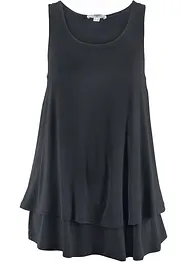 Dubbellaagse top van viscose, bonprix