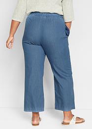 Lichte instapbroek met comfortband, wijd model, bpc bonprix collection