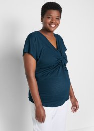 Zwangerschapsshirt met drapering, bpc bonprix collection